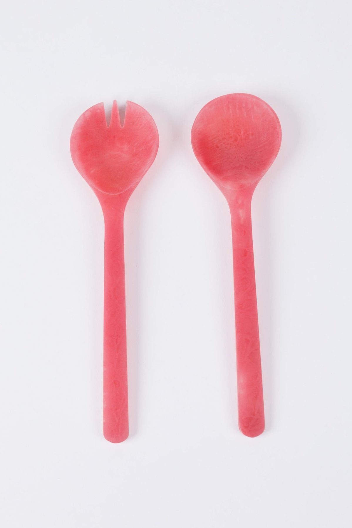 Lorne Salad Servers - Pink