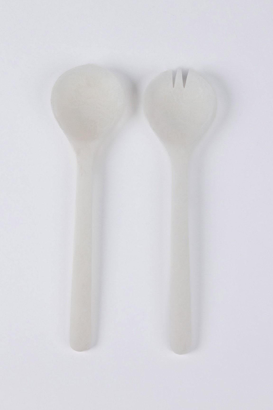 Lorne Salad Servers - White