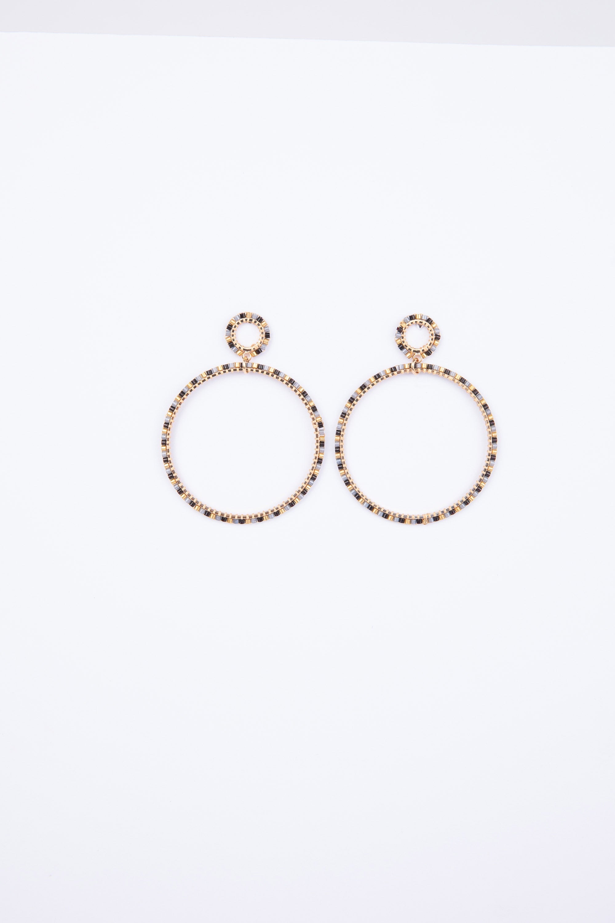Da Vinci Earrings - Black