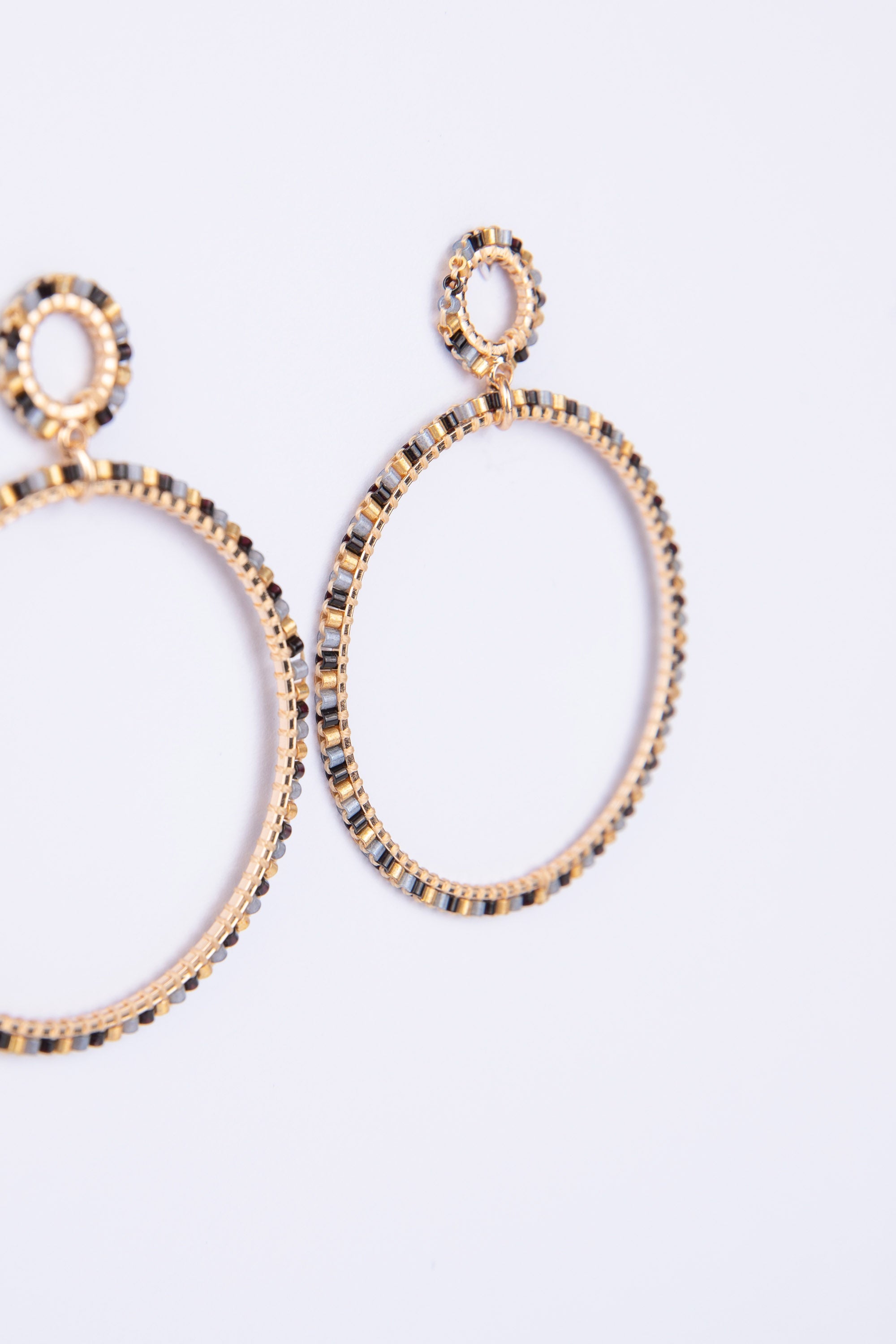 Da Vinci Earrings - Black