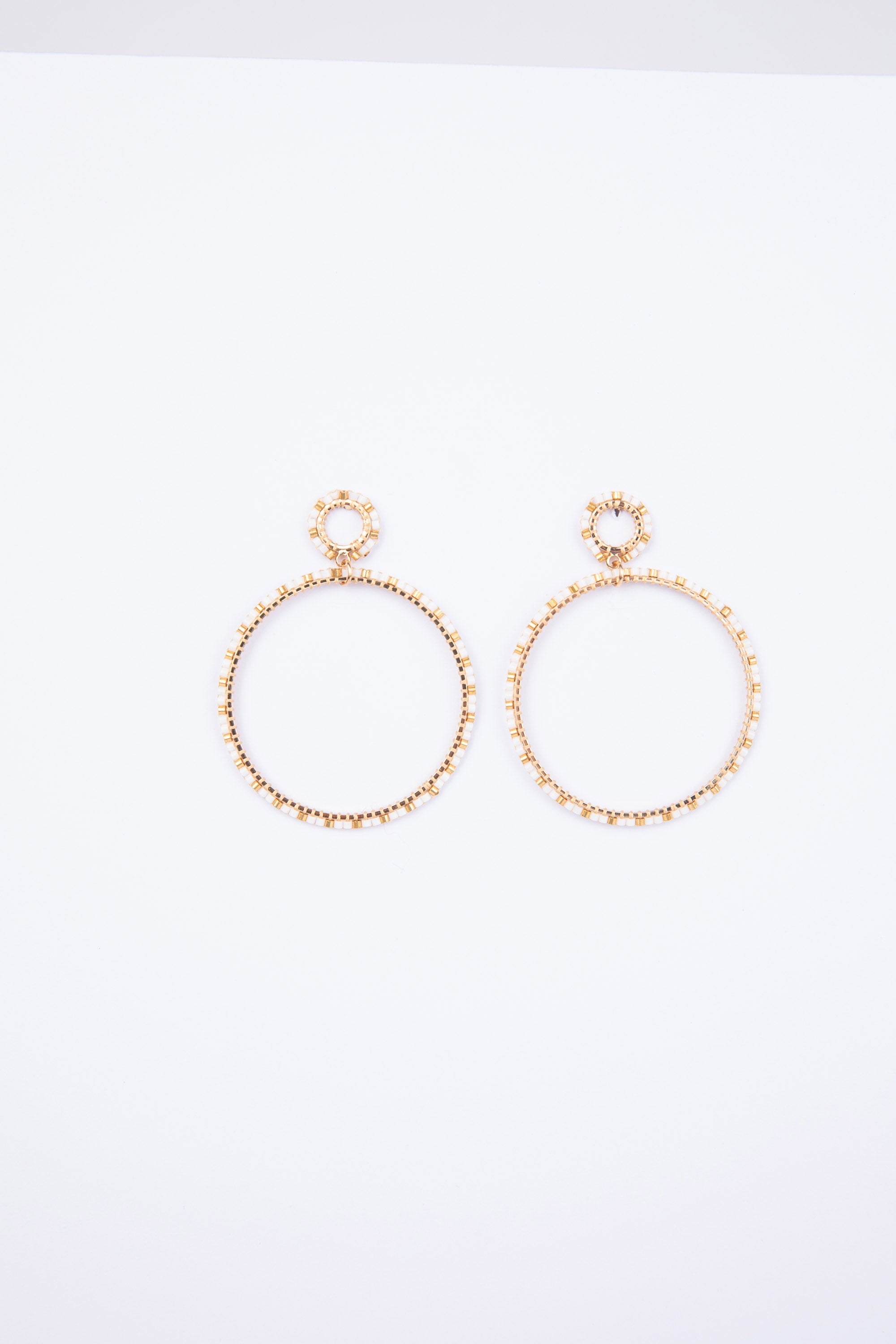 Da Vinci Earrings - White