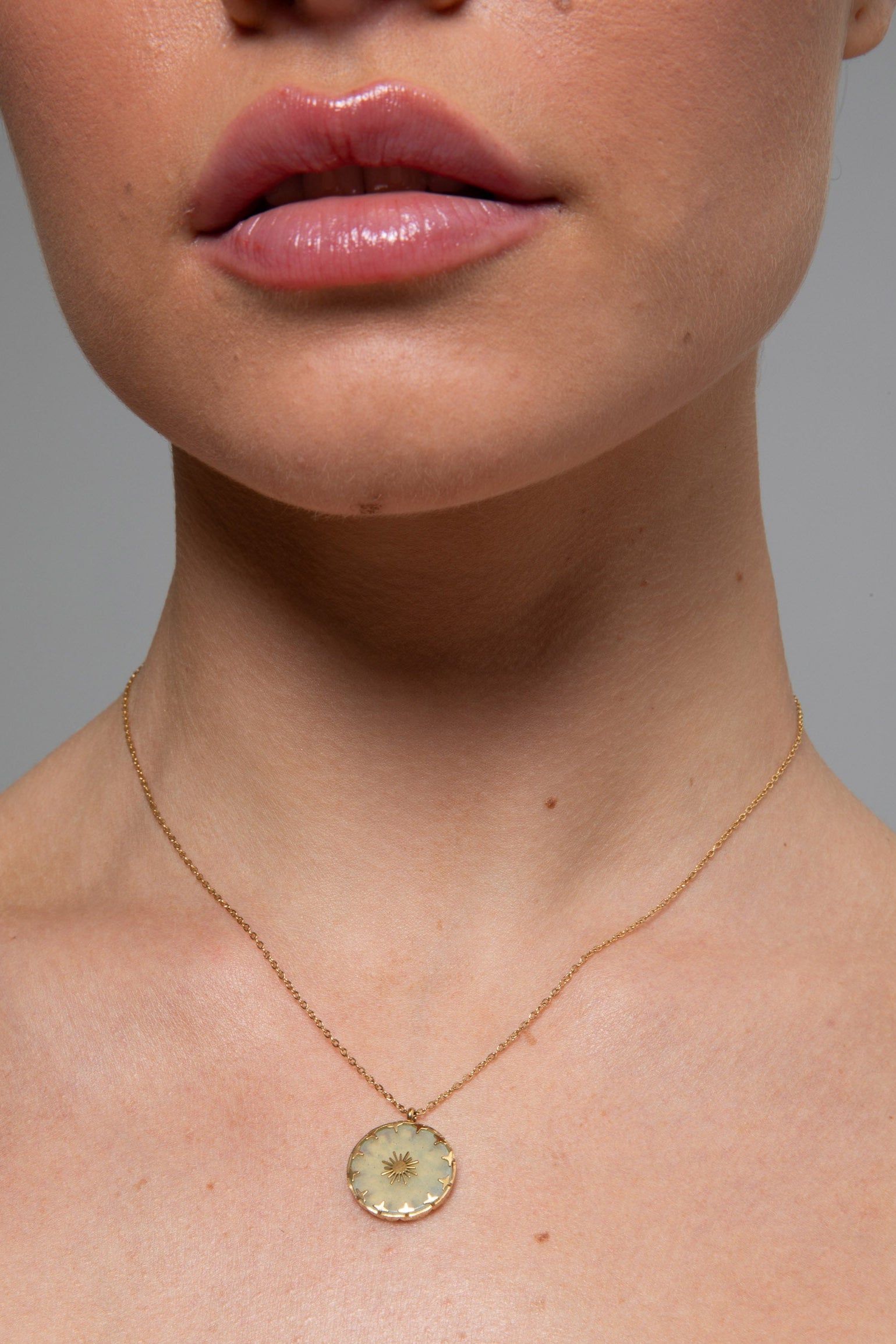 Sunbeam Necklace - Green