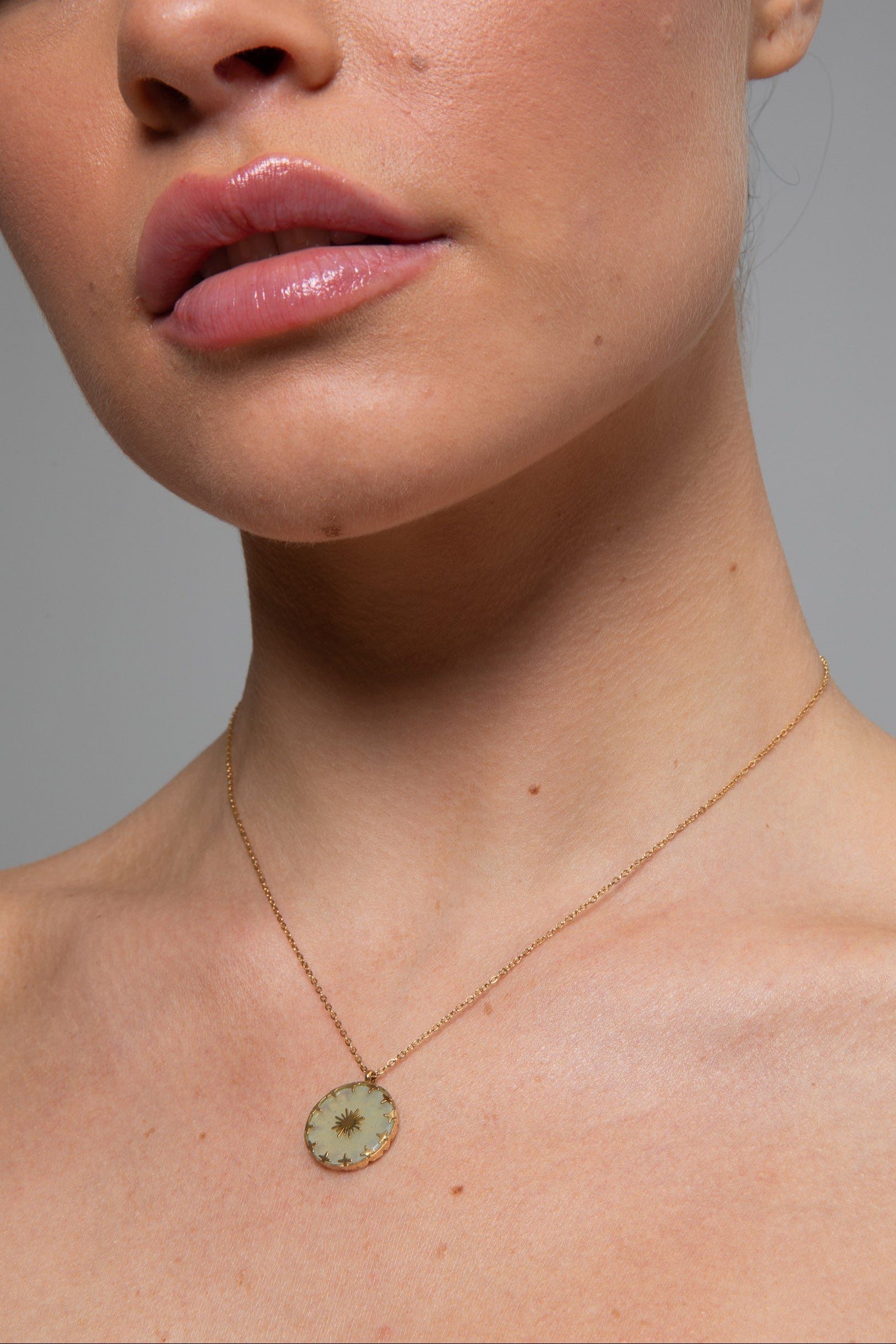 Sunbeam Necklace - Green