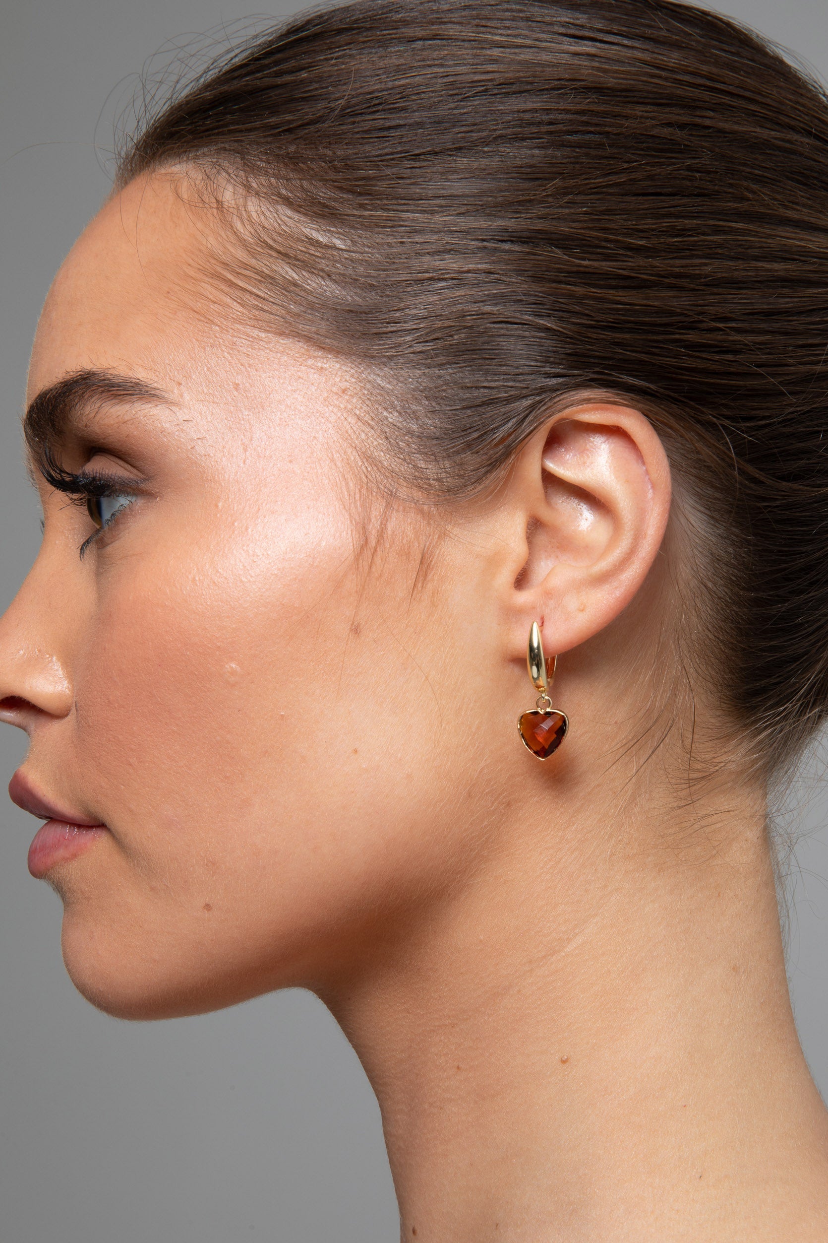 Nina Jewel Earrings - Rum