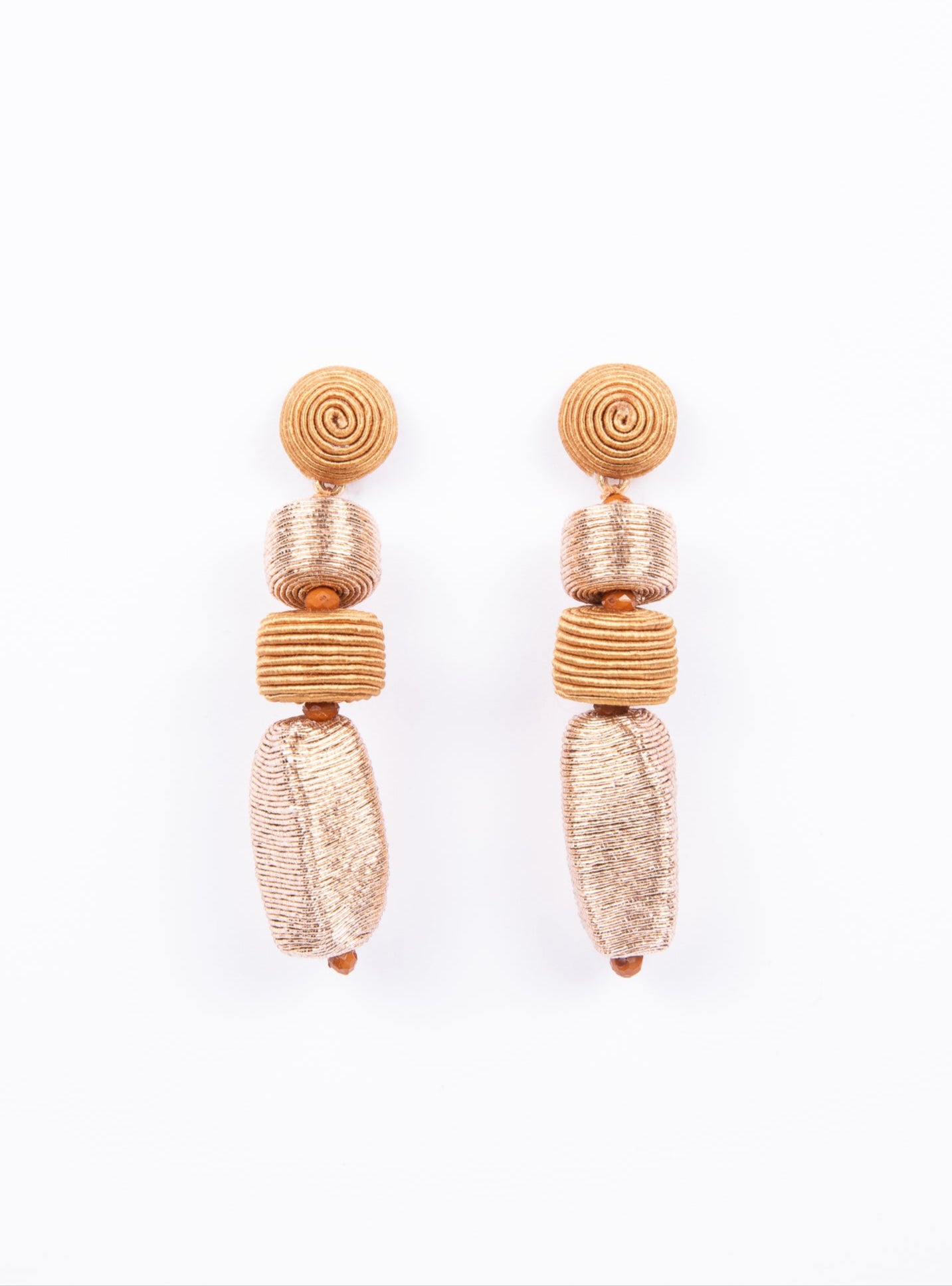 Babs Earrings - Tan