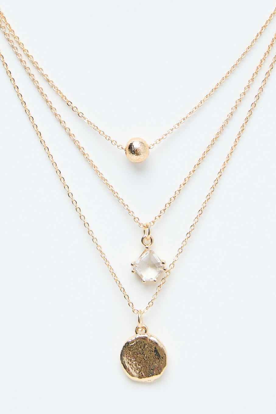 Rainn Necklace - Gold