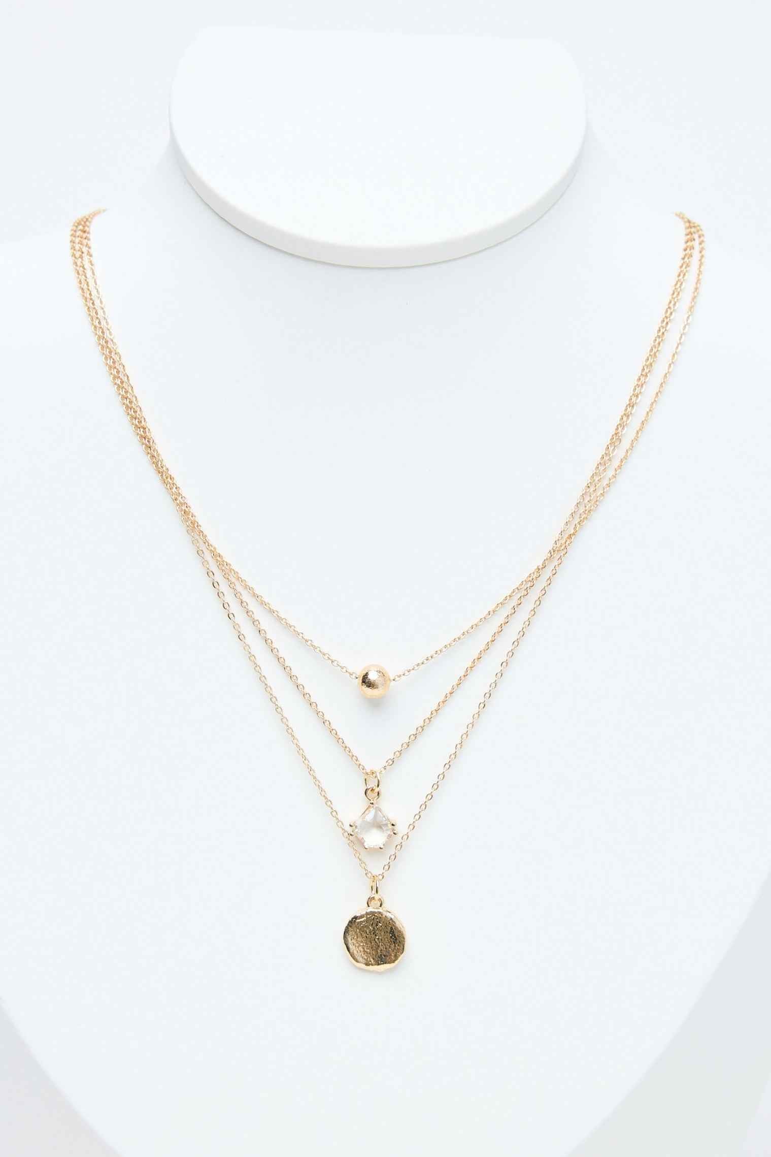 Rainn Necklace - Gold
