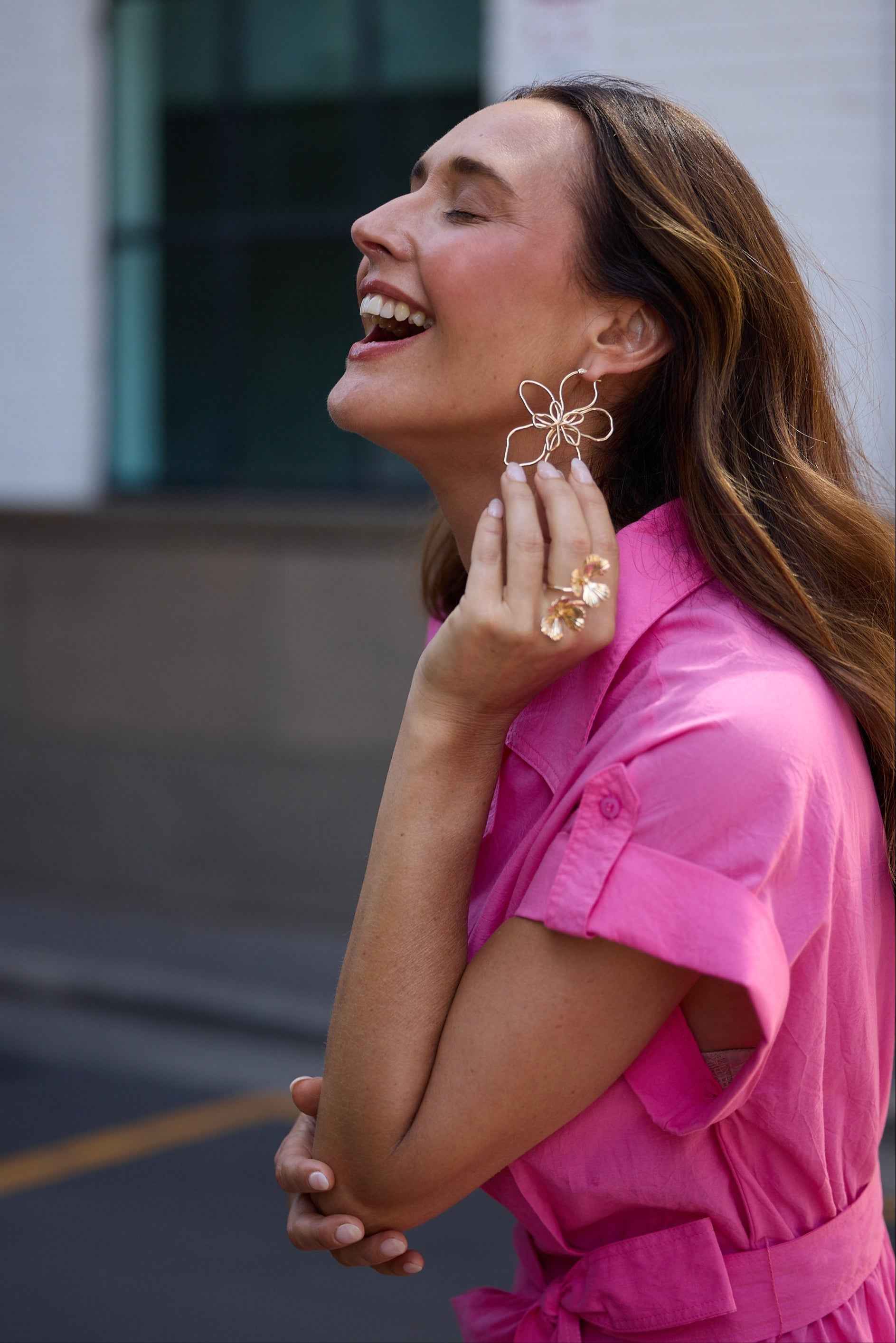 Jola Earrings - Gold