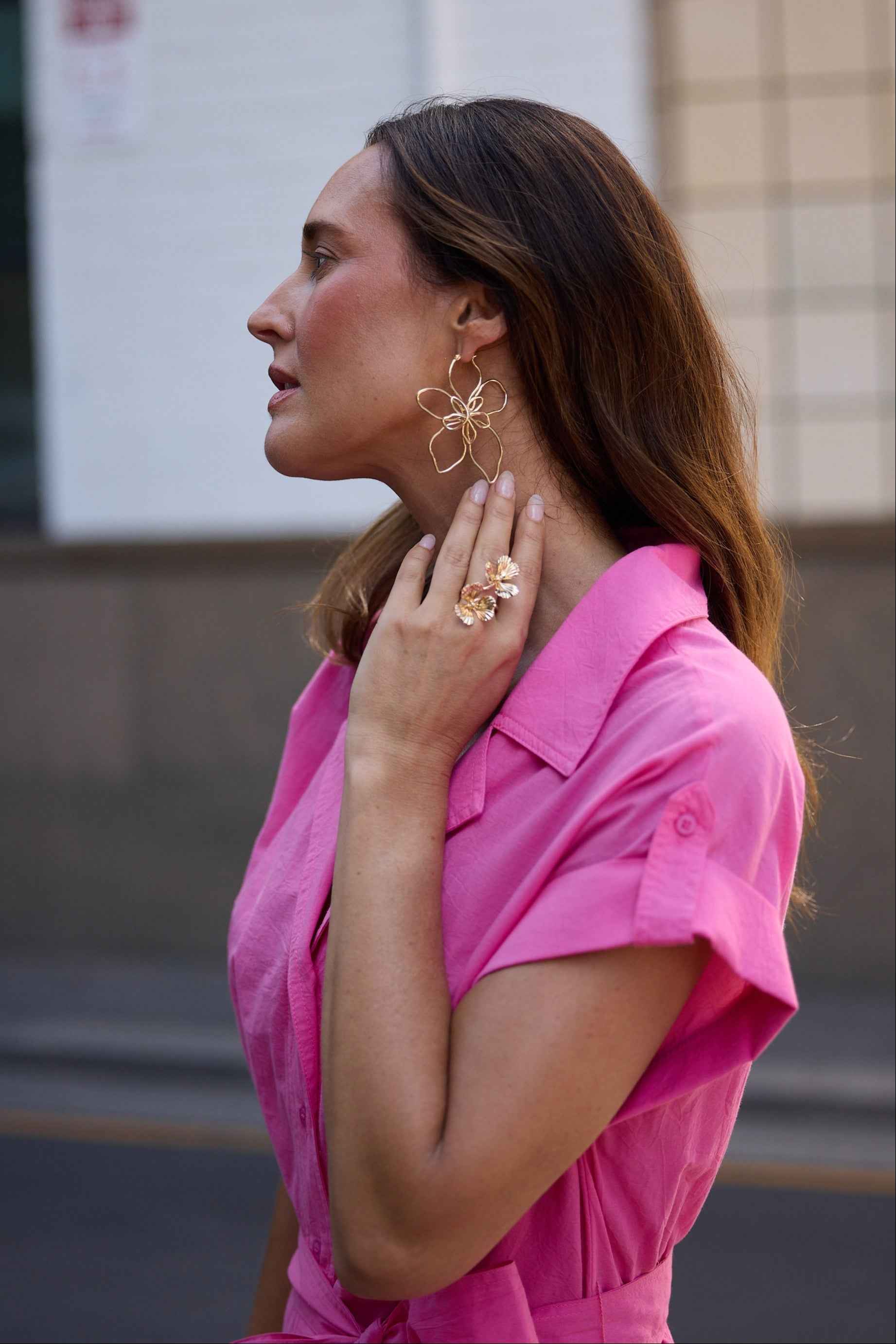 Jola Earrings - Gold