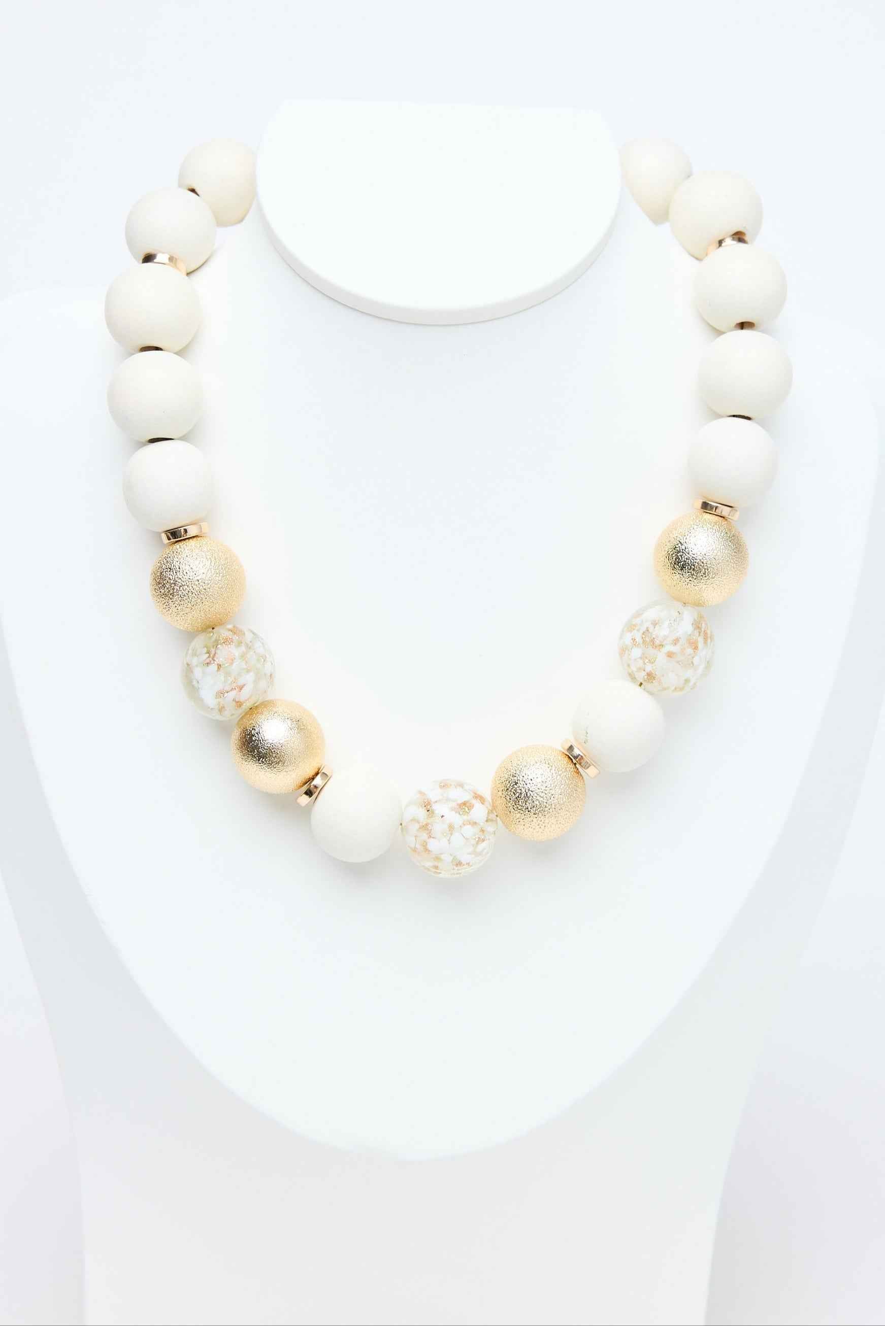 Anita Necklace - White