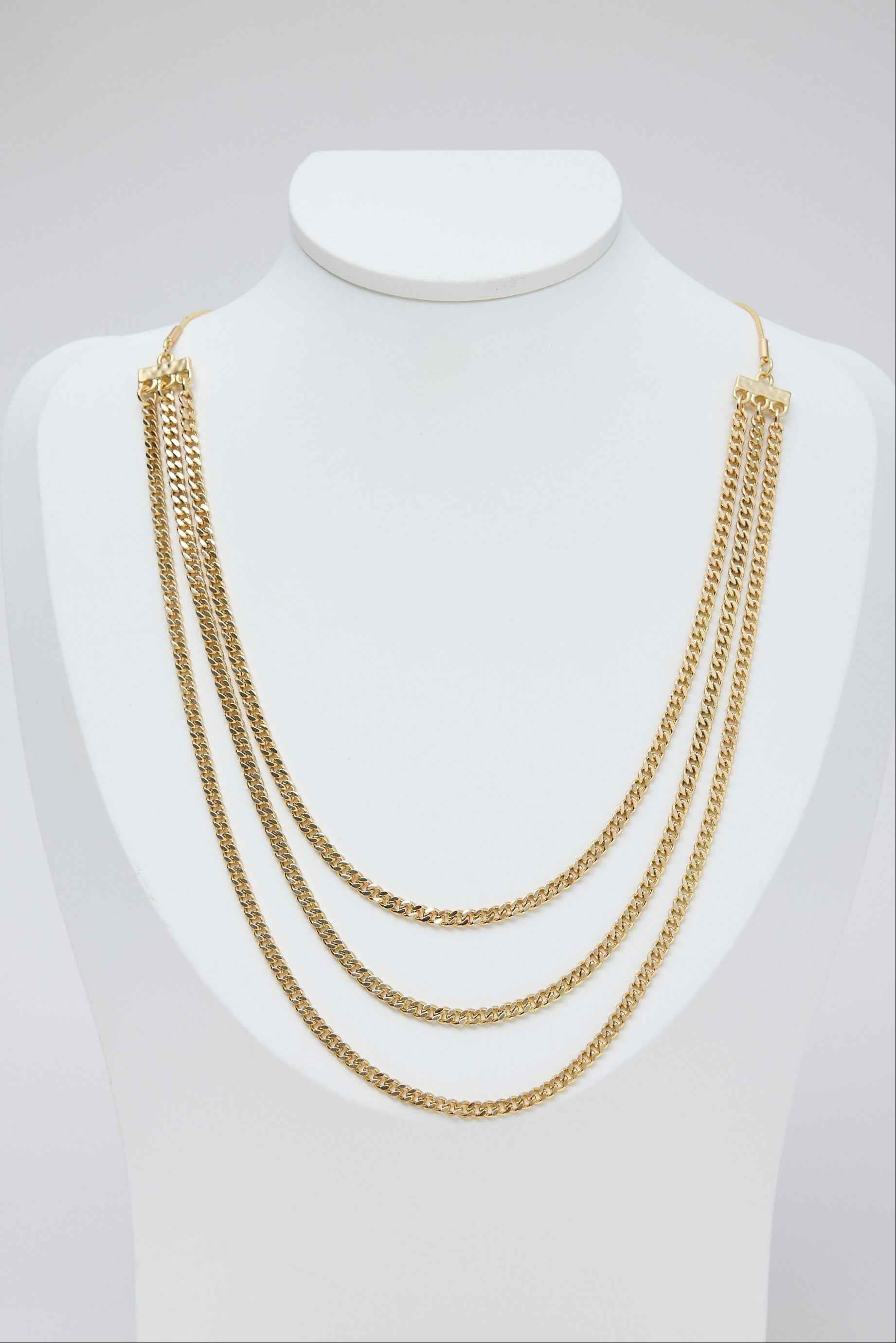 Ava Necklace - Gold