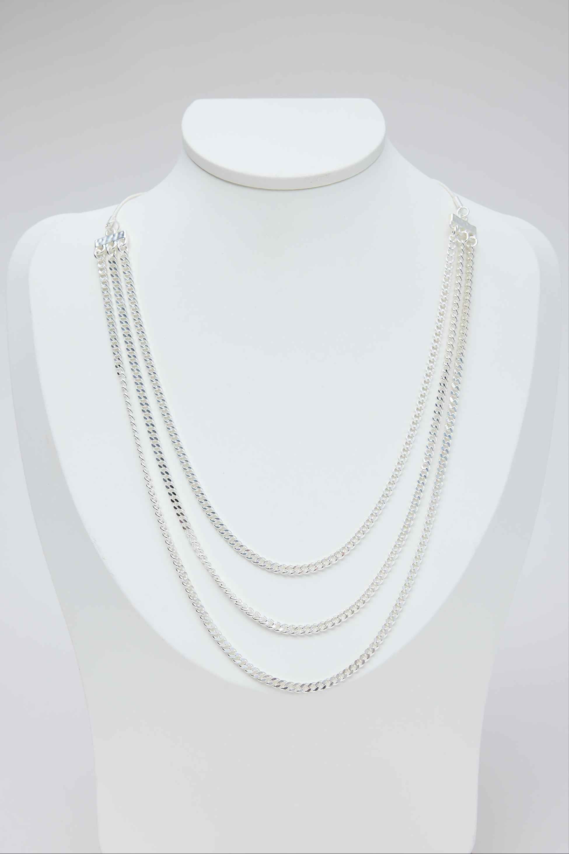 Ava Necklace - Silver