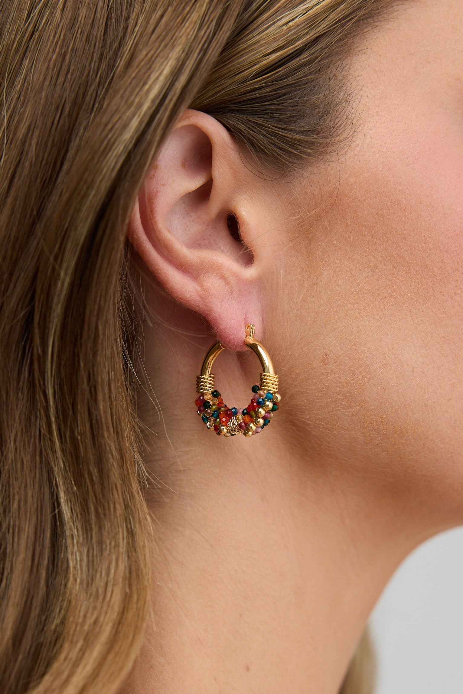 Grenadine Earrings - Gold
