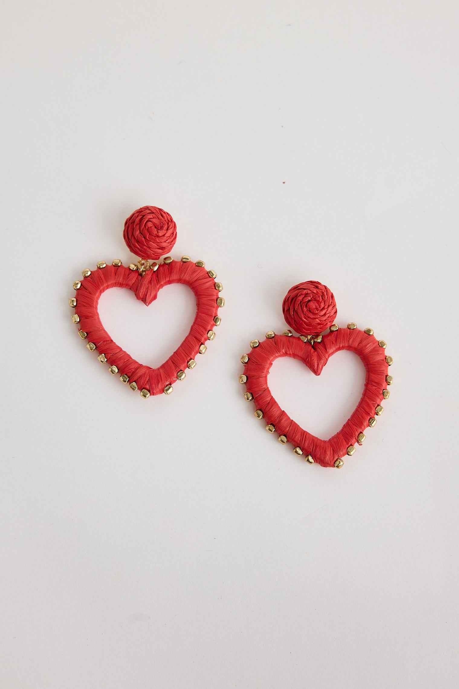 Scarlett Earrings - Red
