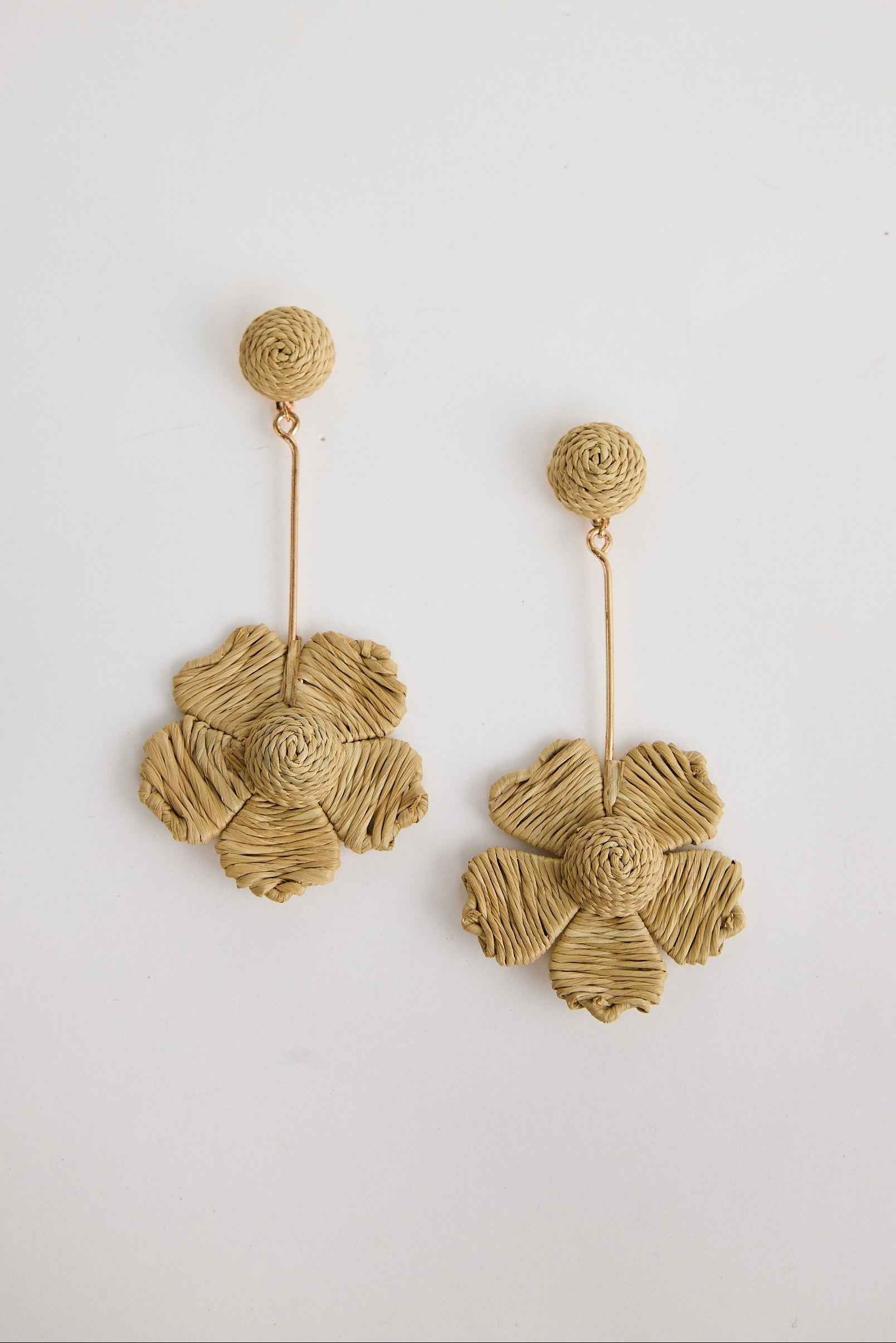 Cherish Earrings - Natural