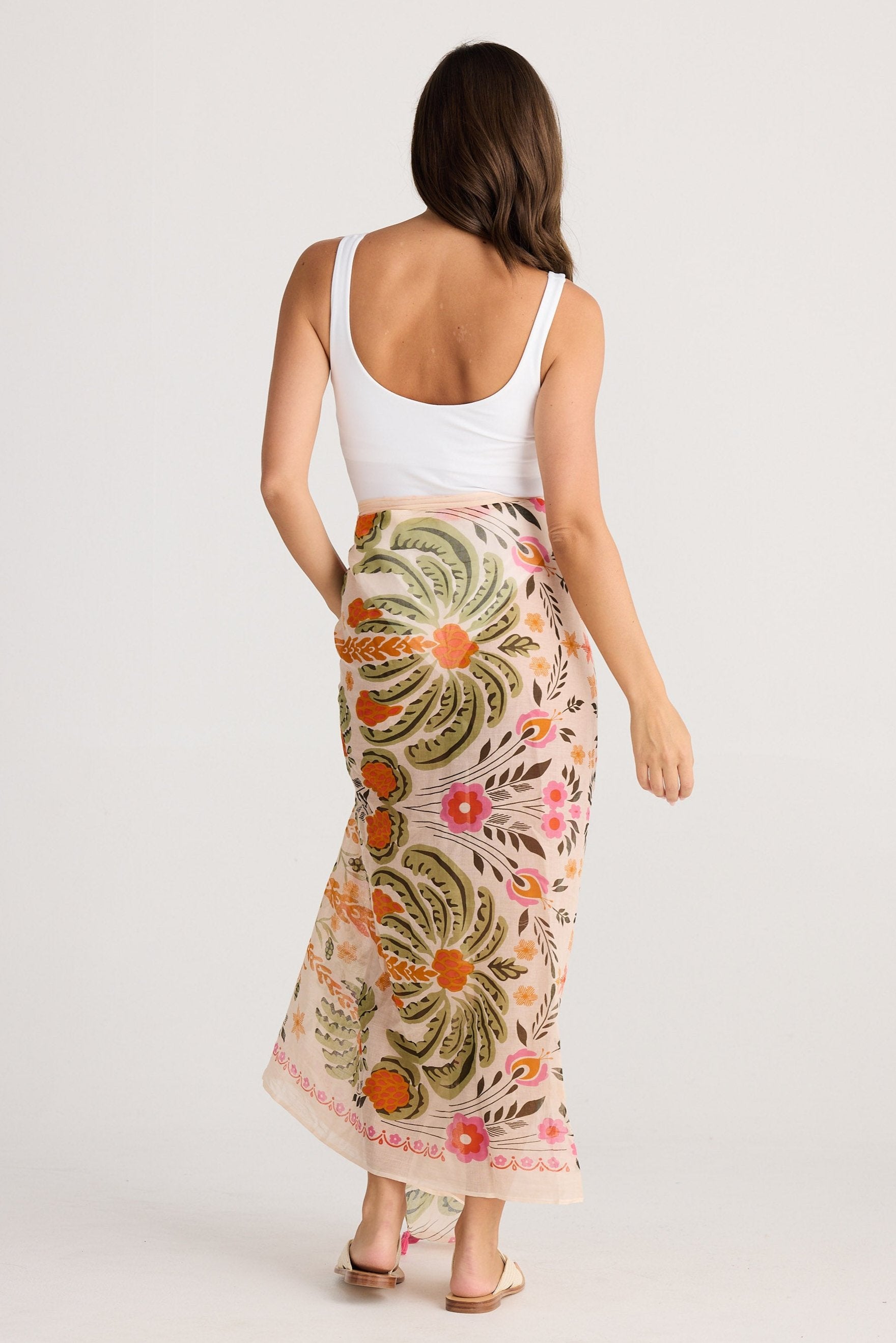 Stella Sarong Scarf - Palm