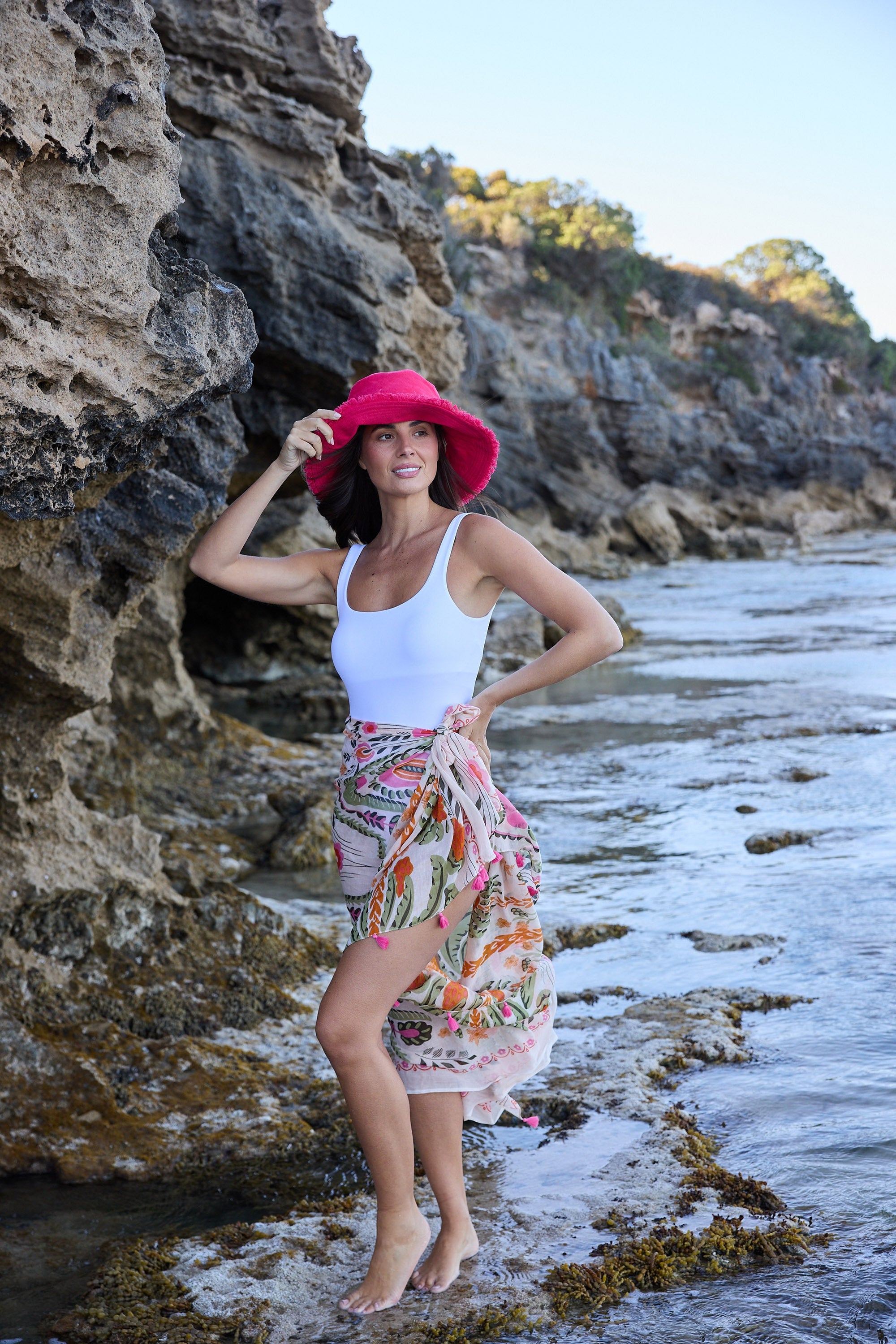Stella Sarong Scarf - Palm