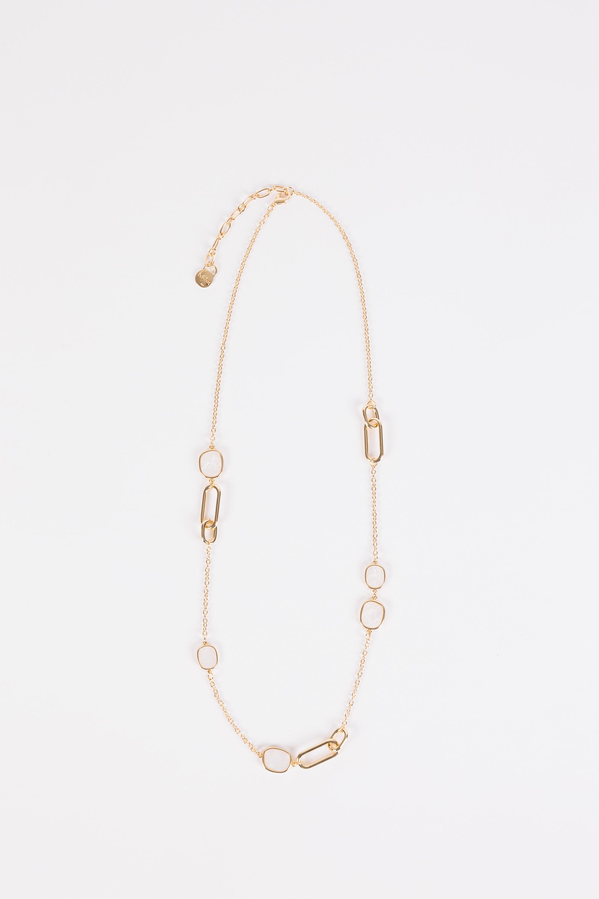 Rocky Necklace - White