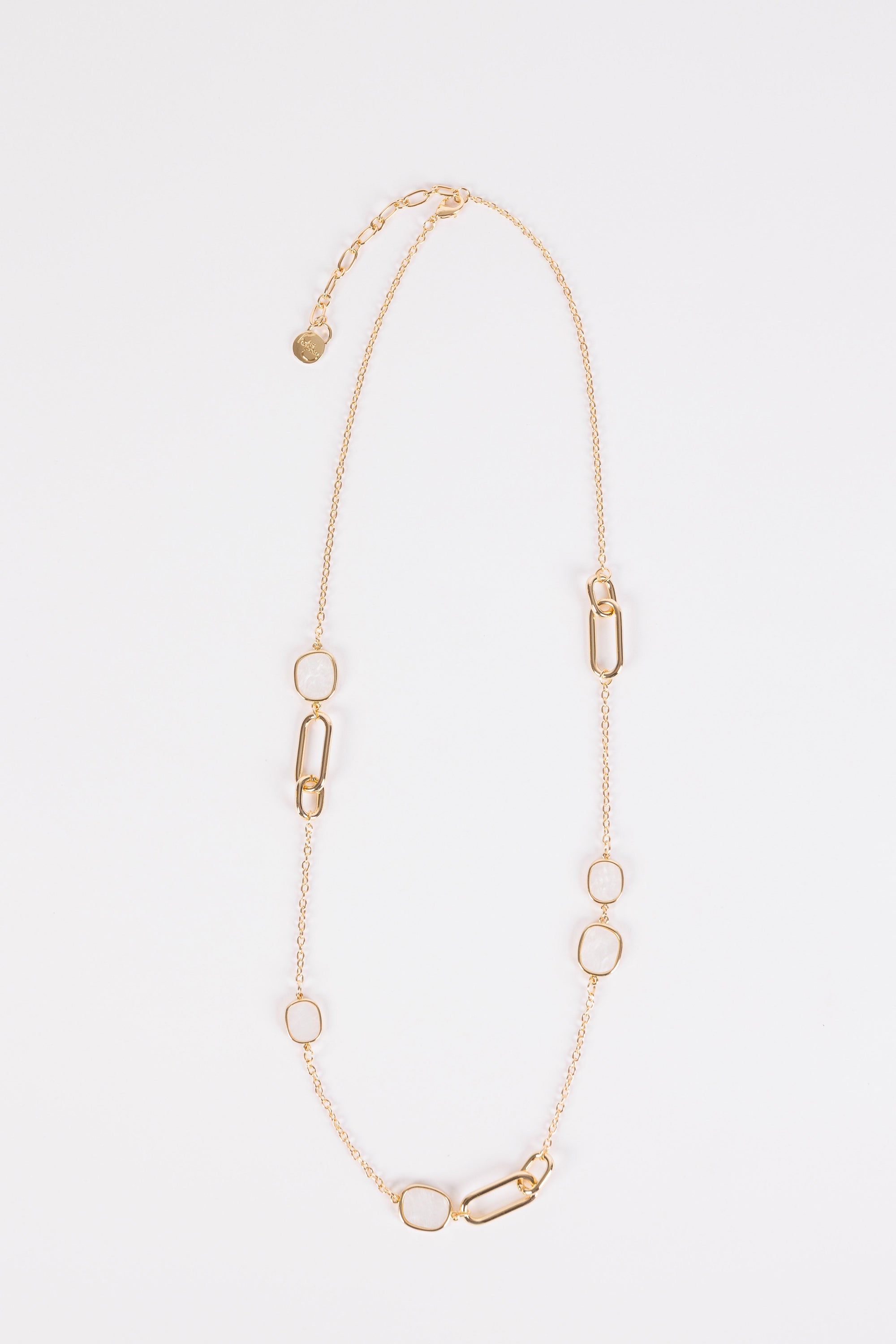 Rocky Necklace - White
