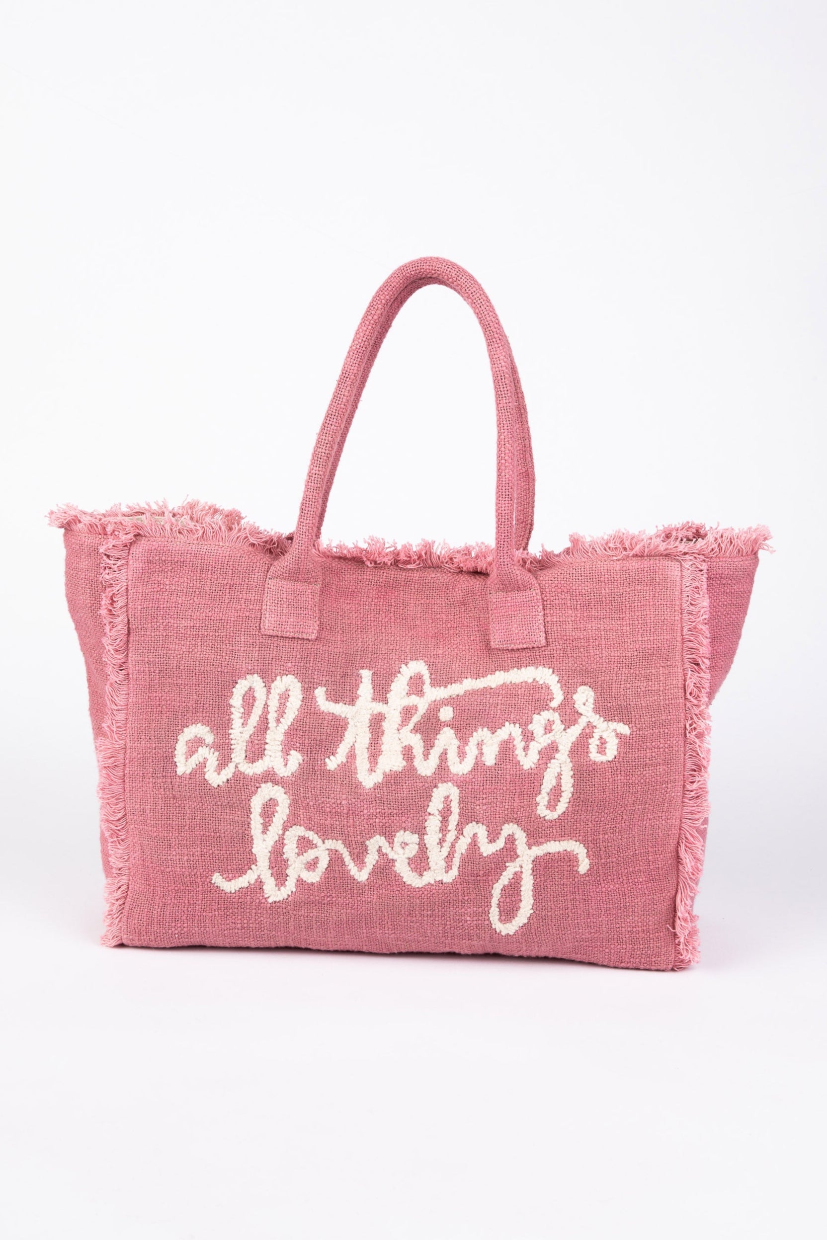 All Things Lovely Bag - Dusty Pink
