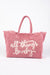All Things Lovely Bag - Dusty Pink