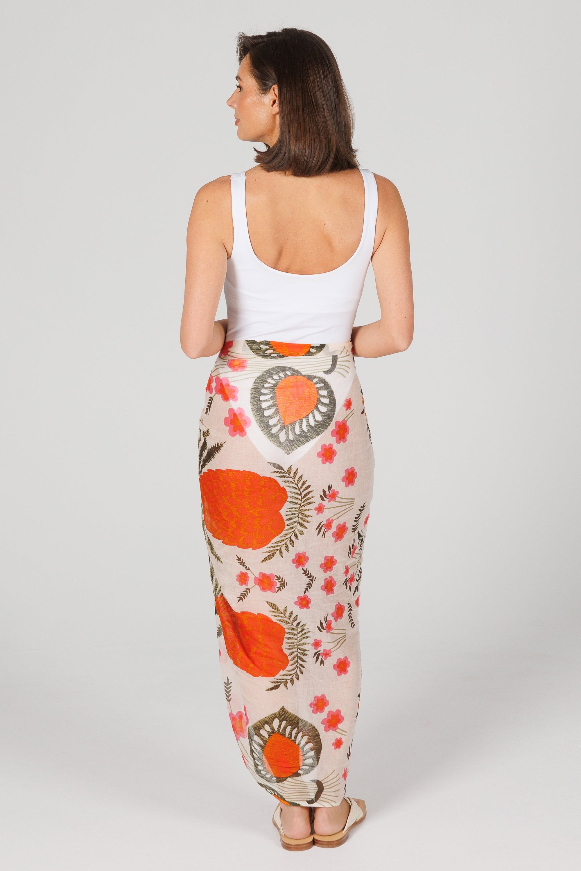 Stella Sarong Scarf - Pineapple