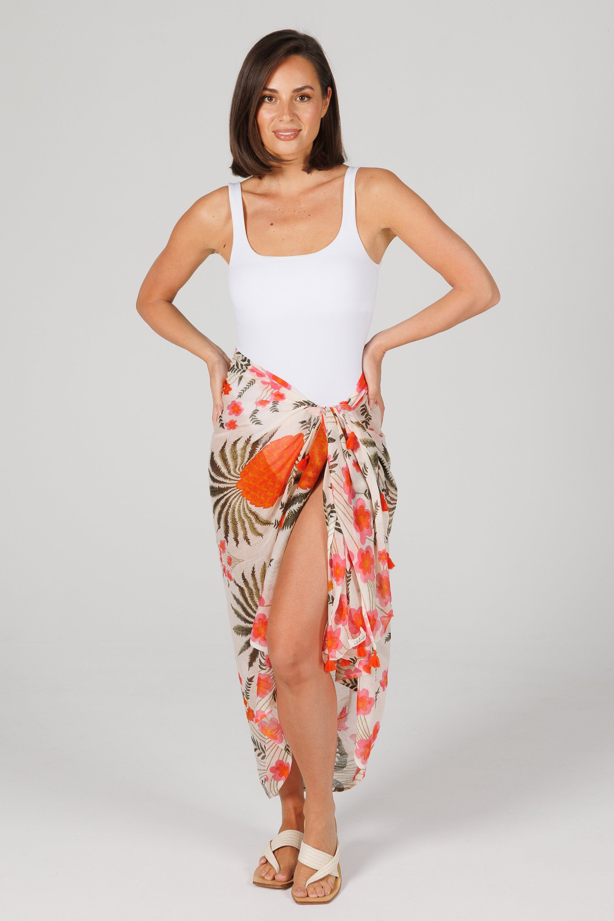 Stella Sarong Scarf - Pineapple