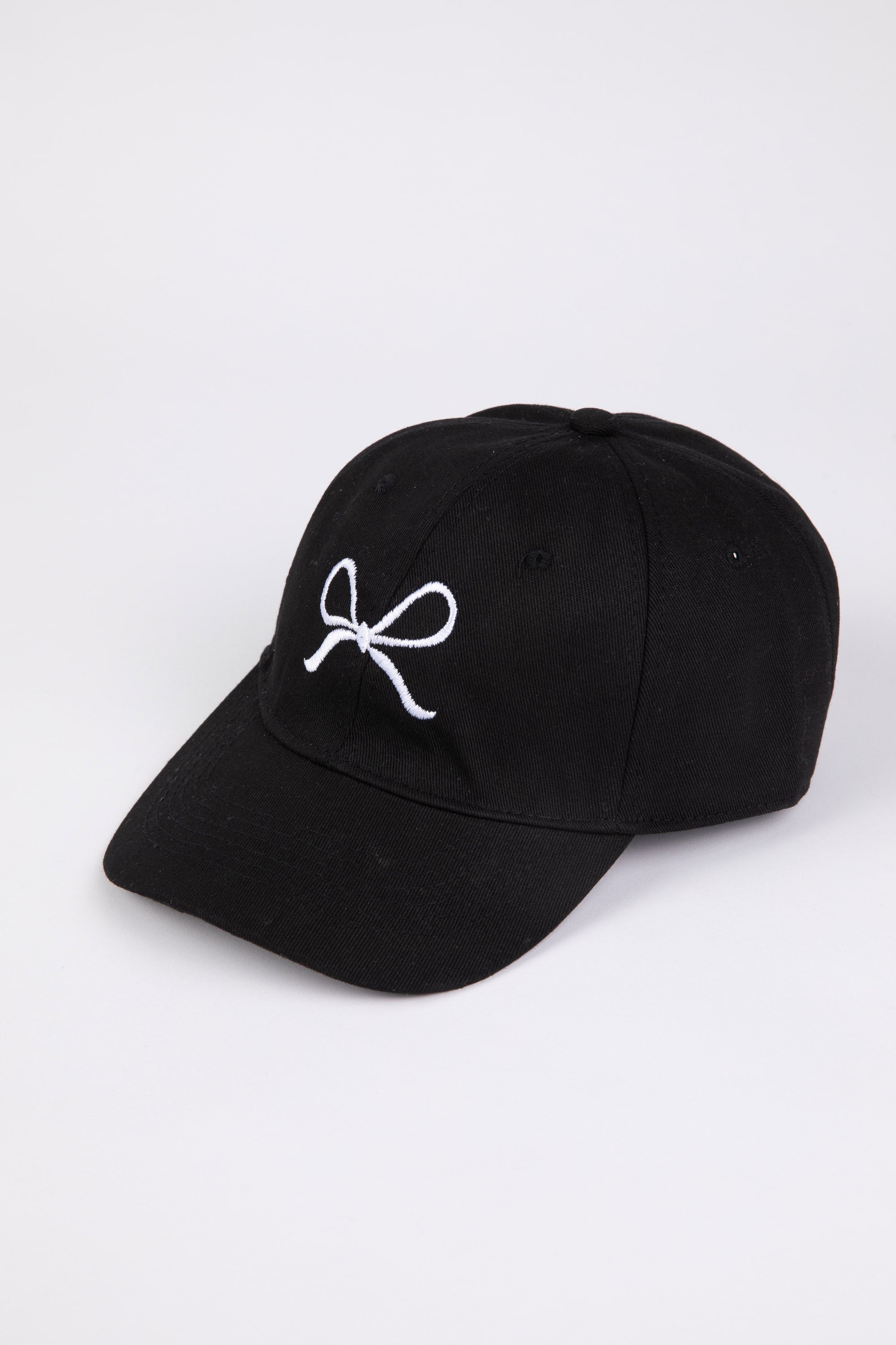 Bow Tie Cap - Black