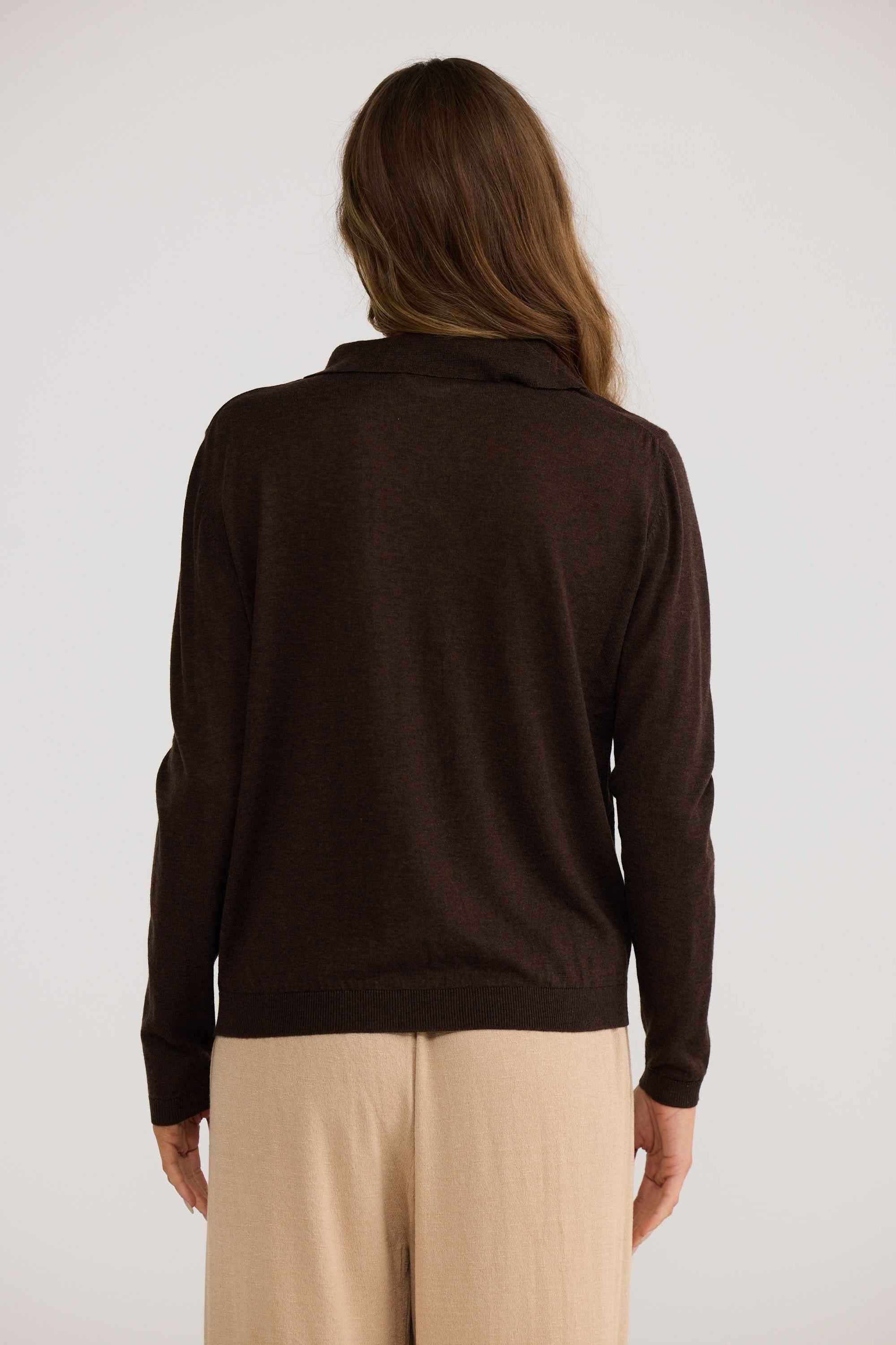 Escape Knit - Chocolate