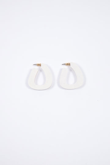 Siesta Earrings - White