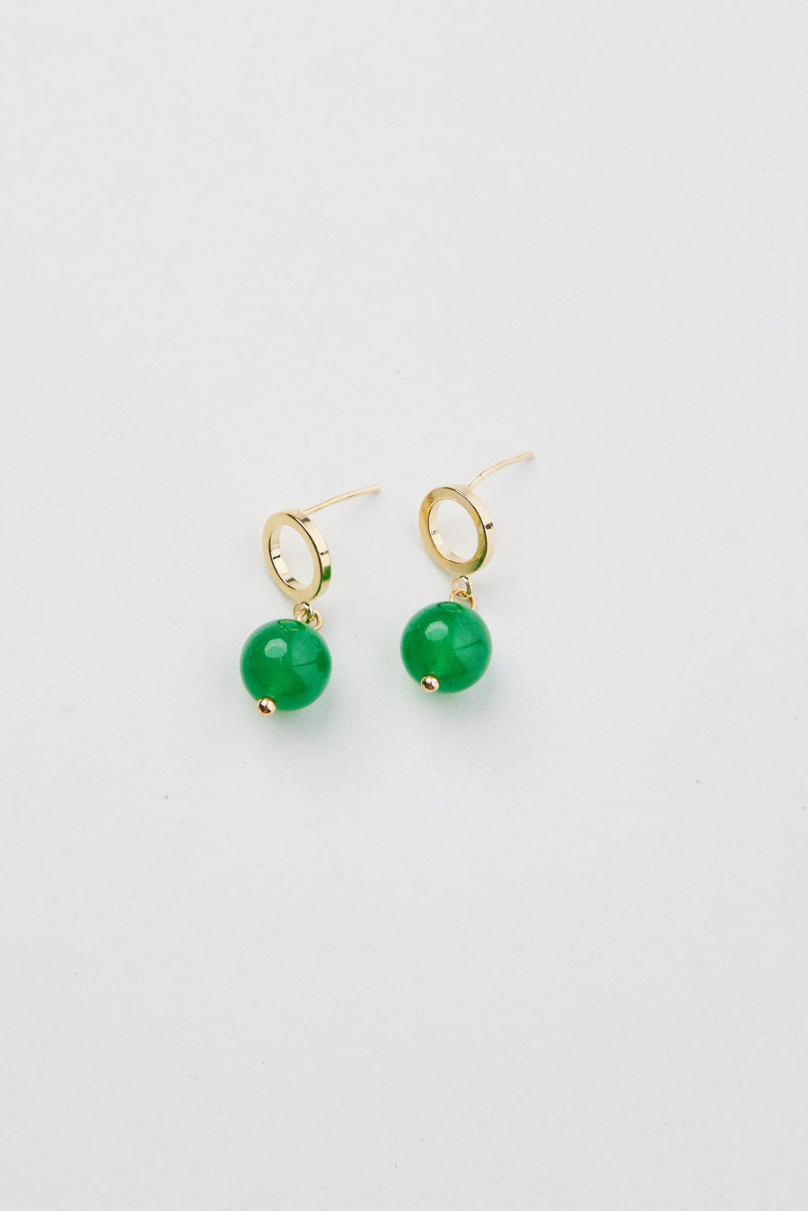 Nella Earrings - Emerald