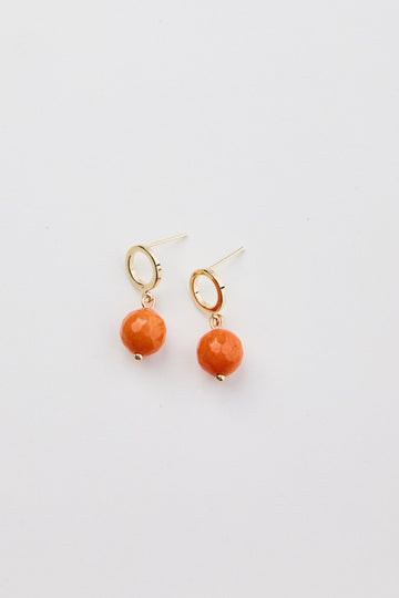 Nella Earrings - Orange