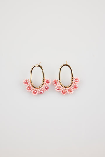 Harissa Earrings - Pink