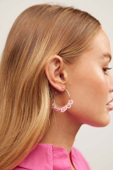 Borella Earrings - Pink