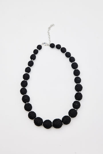 Jersey Necklace - Black