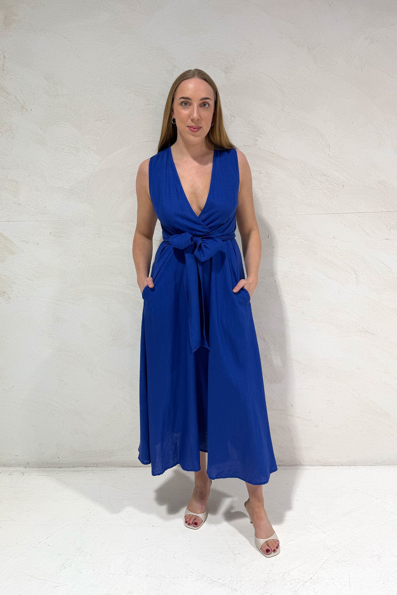 Kelsey Dress - Cobalt