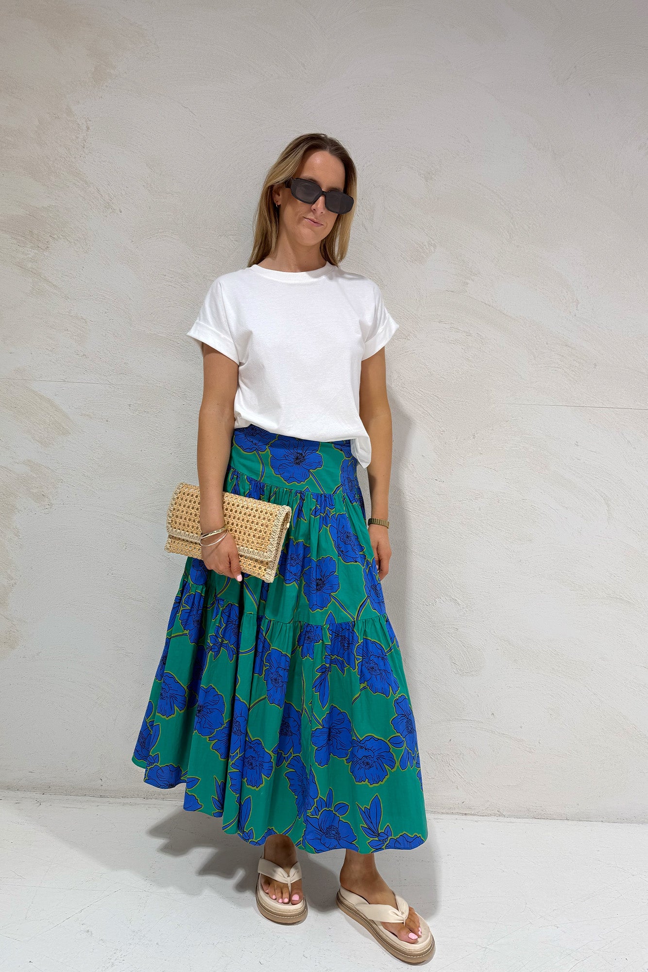 Heather Skirt - Bloomsbury Floral